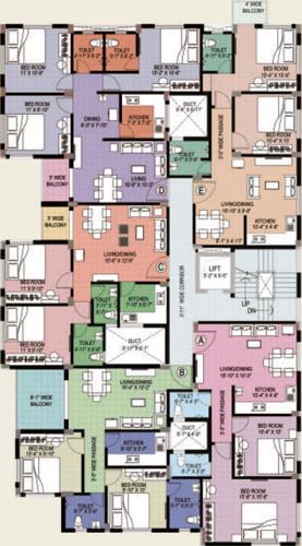 Images for Cluster Plan of Fabulous Swastik swastik Images for Cluster Plan of Fabulous Swastik