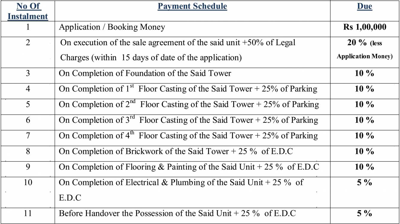 Images for Payment Plan of Fabulous Swastik Payment Plan