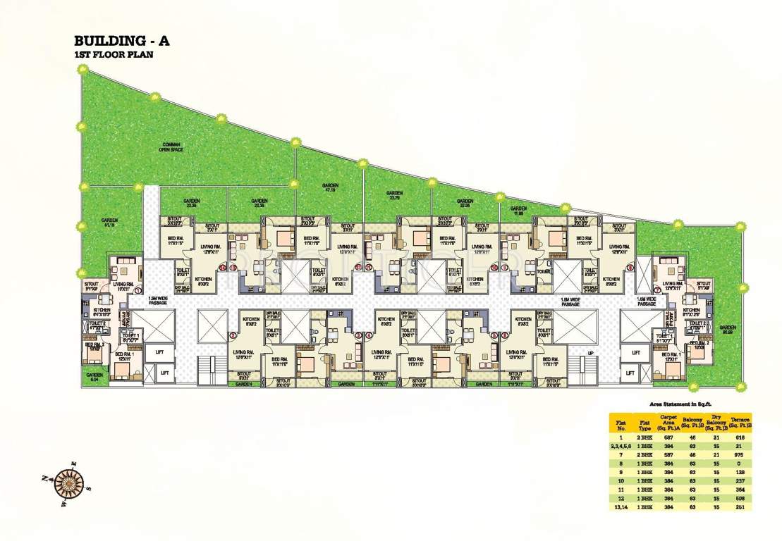  pebbles Images for Cluster Plan of Paranjape Pebbles
