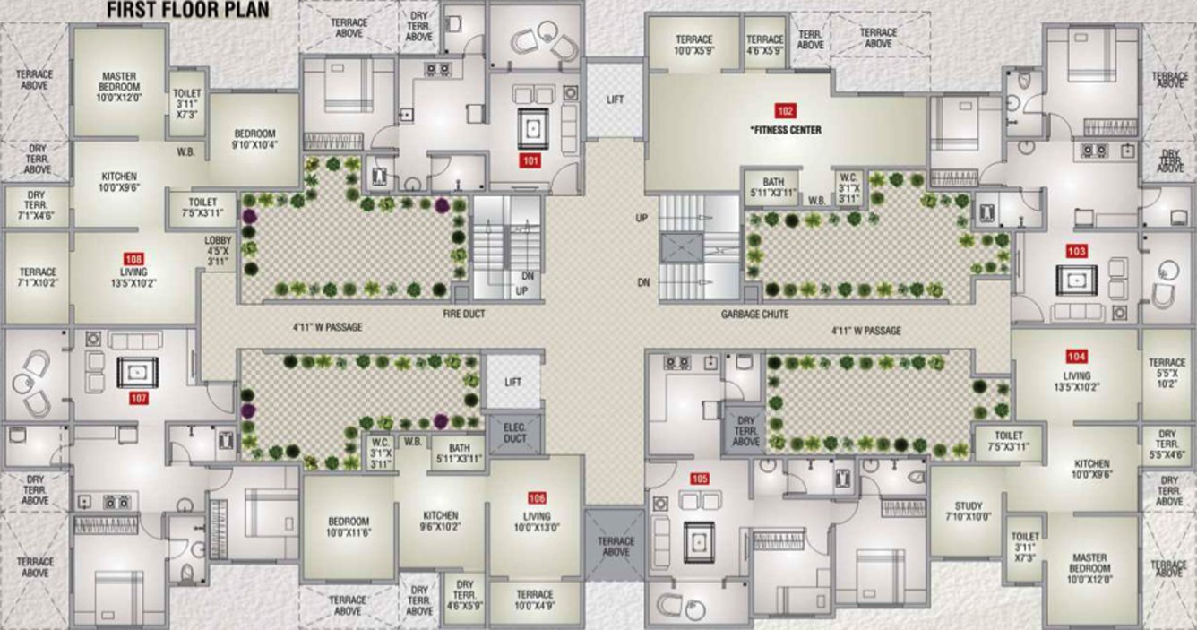 Images for Cluster Plan of Pruthvi Misty Woods