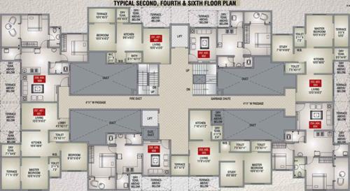 Images for Cluster Plan of Pruthvi Misty Woods