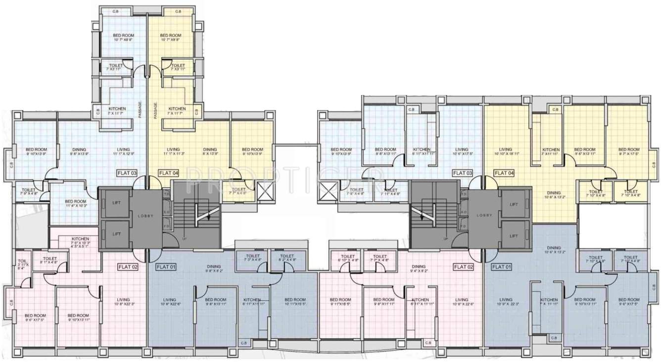 Images for Cluster Plan of Kashish Kashish Tower
