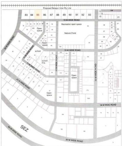  hira-laxmi-heights Images for Location Plan of JHV Hira Laxmi Heights