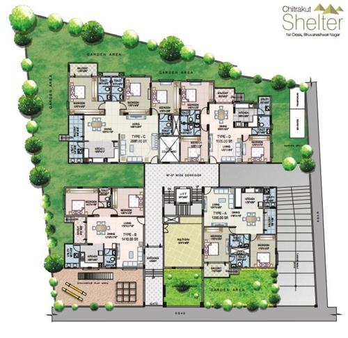 Images for Cluster Plan of Chitrakut Estates Chitrakut Shelter Images for Cluster Plan of Chitrakut Estates Chitrakut Shelter