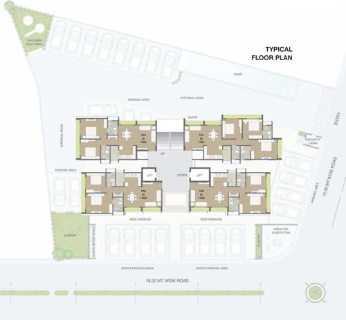 Images for Cluster Plan of Saanvi Sky One sky-one Images for Cluster Plan of Saanvi Sky One