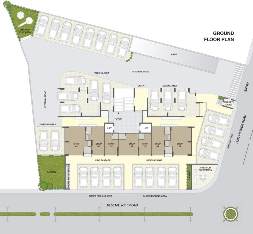 sky one Images for Cluster Plan of Saanvi Sky One