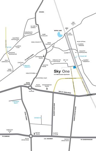 Images for Location Plan of Saanvi Sky One sky-one Images for Location Plan of Saanvi Sky One