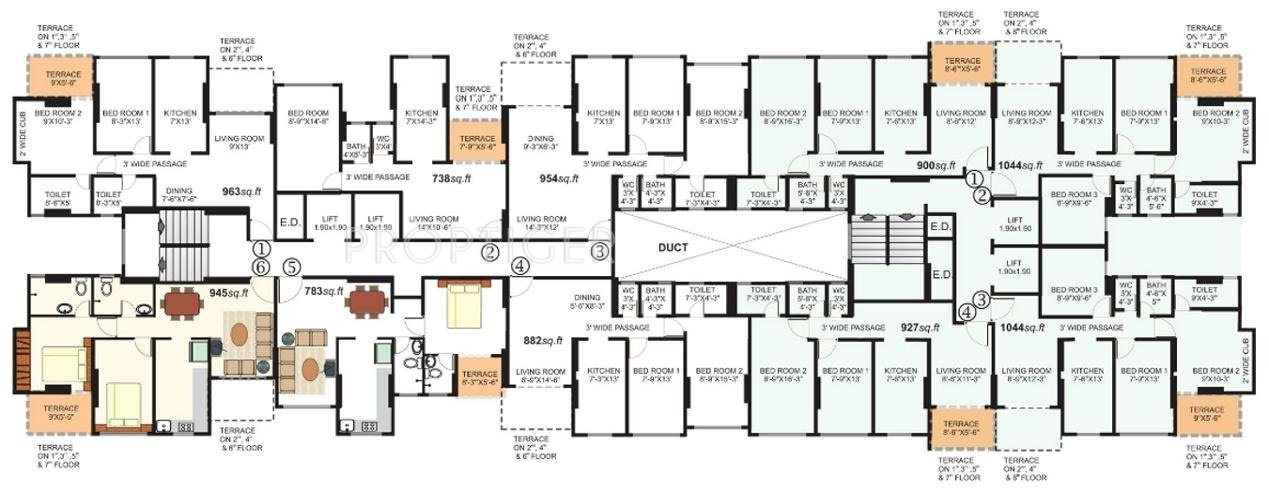 Images for Cluster Plan of Kashish Om Heights
