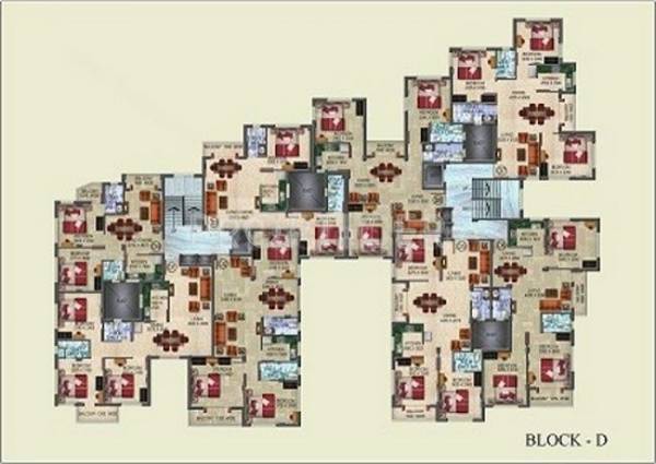 Images for Cluster Plan of Rupayan Su Casa Wood