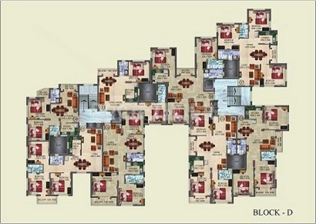 Images for Cluster Plan of Rupayan Su Casa Wood