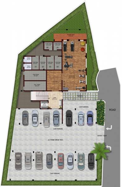 Images for Cluster Plan of Chaitanya Guru Kripa