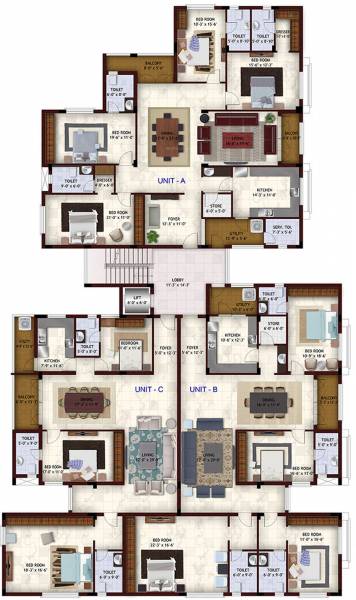 Images for Cluster Plan of Chaitanya Guru Kripa