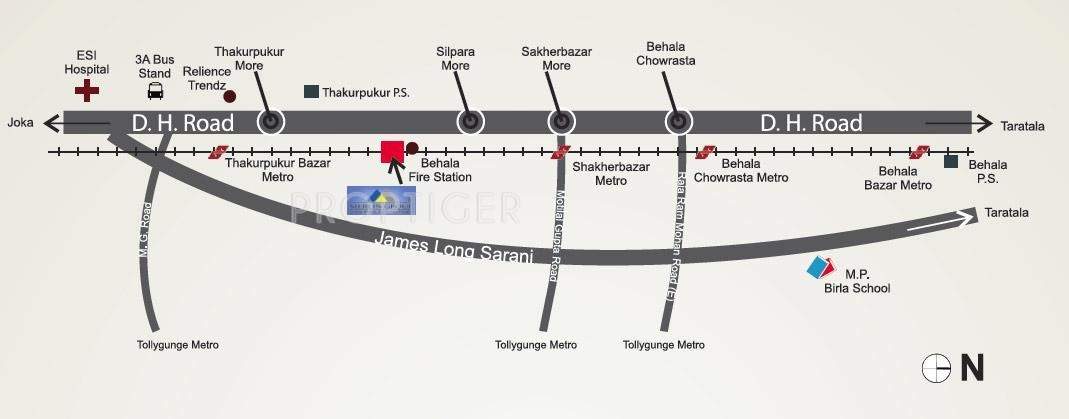 merlin crest Images for Location Plan of Merlin Merlin Crest