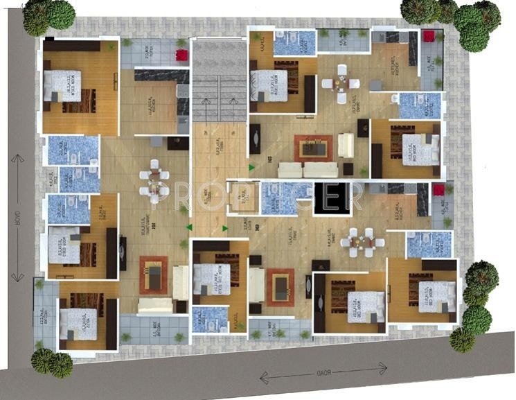 Images for Cluster Plan of Neo Heights Builders Aster