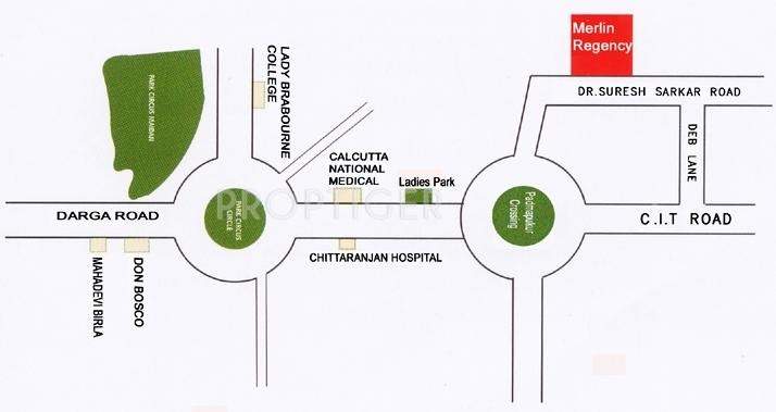 Images for Location Plan of Merlin Merlin Regency
