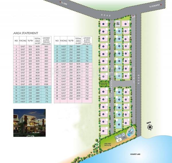 Images for Layout Plan of Babukhan Lakefront Images for Layout Plan of Babukhan Lakefront