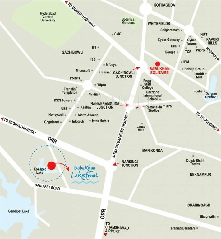 Images for Location Plan of Babukhan Lakefront