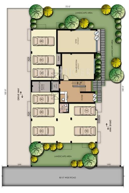 Images for Cluster Plan of Landmark Construction Maya