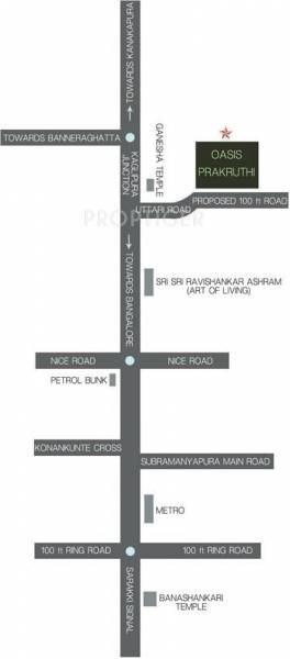 Images for Location Plan of Oasis Prakruthi