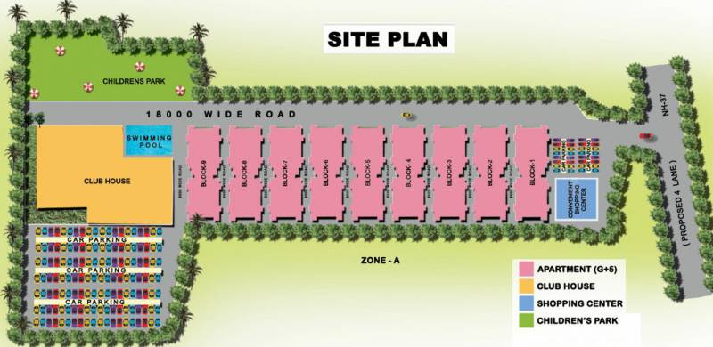 Images for Site Plan of Gajpati Larica Green Valley