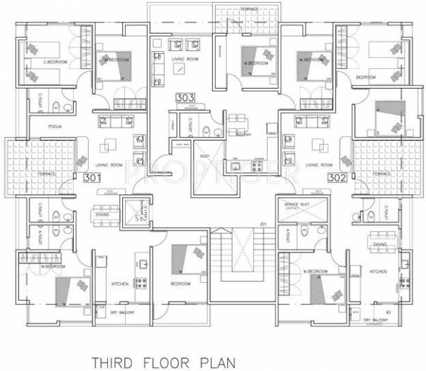 Images for Cluster Plan of Prathamesh Utkarsha Orchid