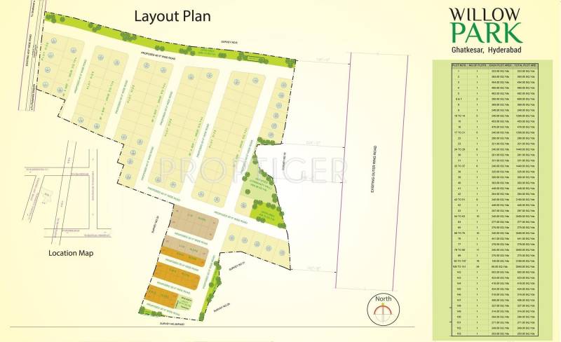 Images for Layout Plan of Pooja Crafted Homes Willow Park
