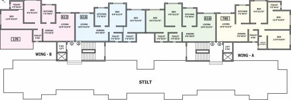 Images for Cluster Plan of Bidker Pawan Paradise