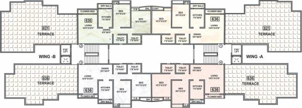 Images for Cluster Plan of Bidker Pawan Paradise