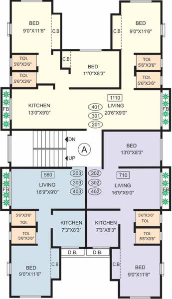 Images for Cluster Plan of Bidker Pawan Arcade