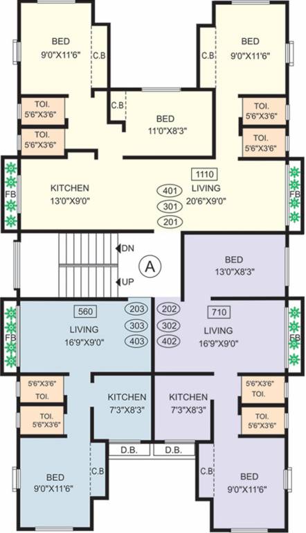 Images for Cluster Plan of Bidker Pawan Arcade