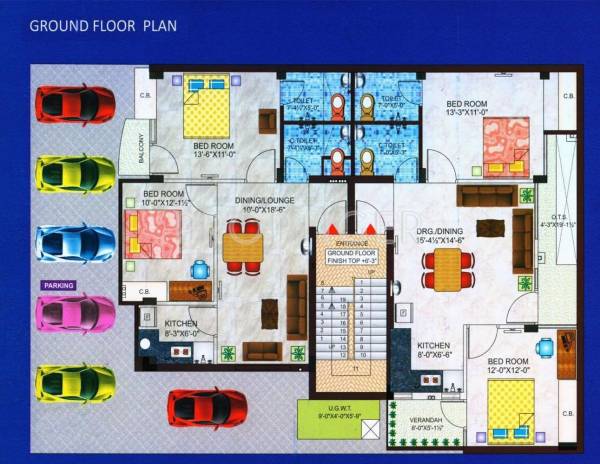 Images for Cluster Plan of Apeksha Tulsi Villa