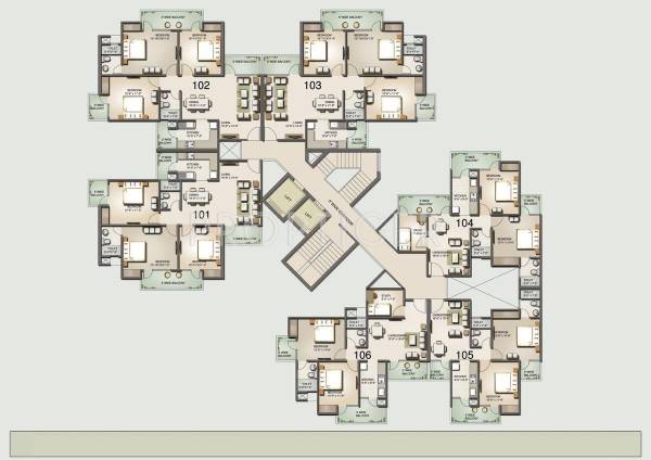 Block 4 Cluster Plan angel-golf-avenue-ii Block 4 Cluster Plan