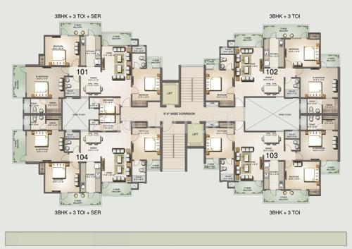 Images for Cluster Plan of Aims Angel Golf Avenue II angel-golf-avenue-ii Images for Cluster Plan of Aims Angel Golf Avenue II