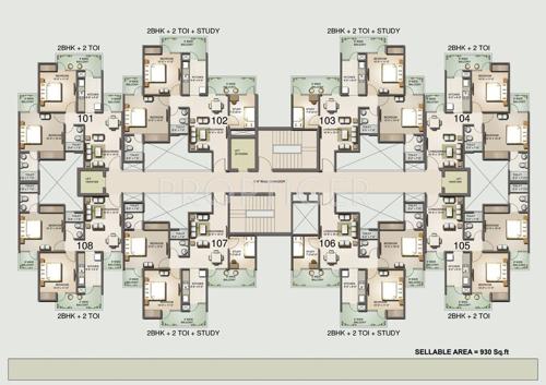 Images for Cluster Plan of Aims Angel Golf Avenue II angel-golf-avenue-ii Images for Cluster Plan of Aims Angel Golf Avenue II