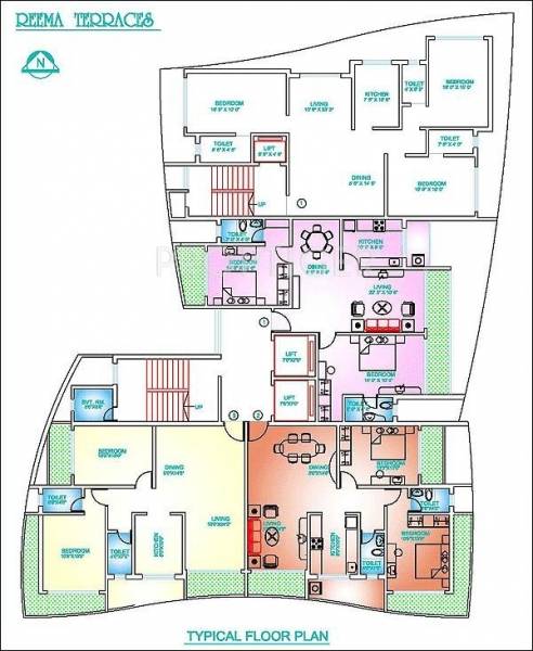 Images for Cluster Plan of Karnani REEMA TERRACES