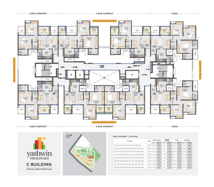  yashwin hinjawadi Images for Cluster Plan of Vilas Javdekar Yashwin Hinjawadi