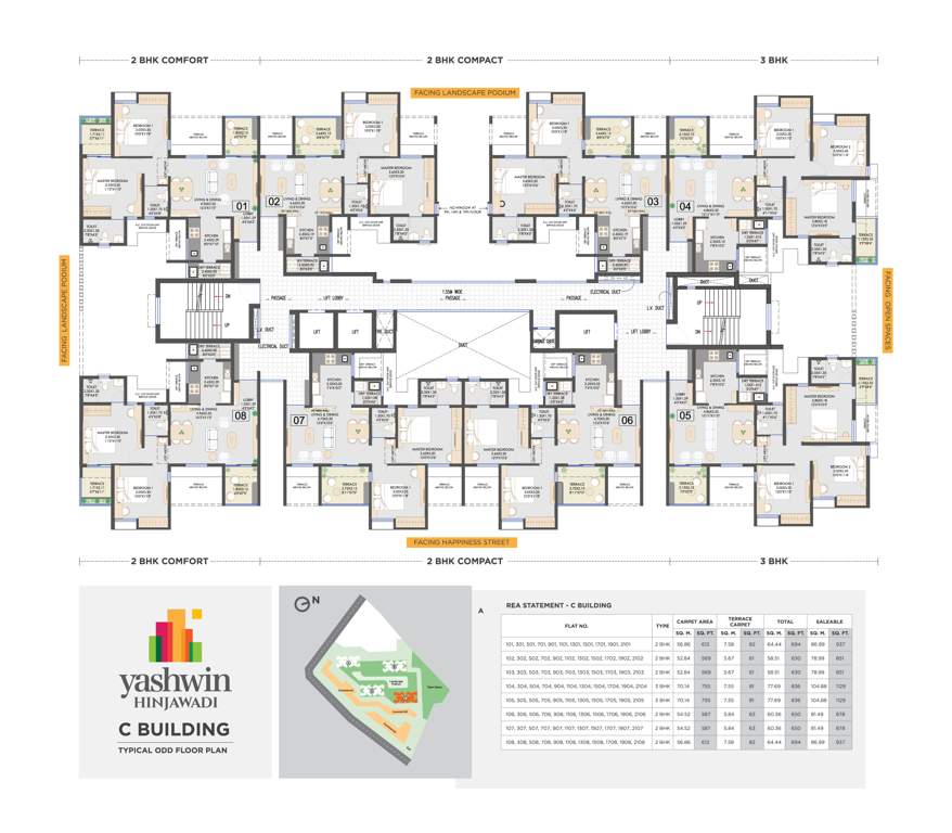  yashwin hinjawadi Images for Cluster Plan of Vilas Javdekar Yashwin Hinjawadi