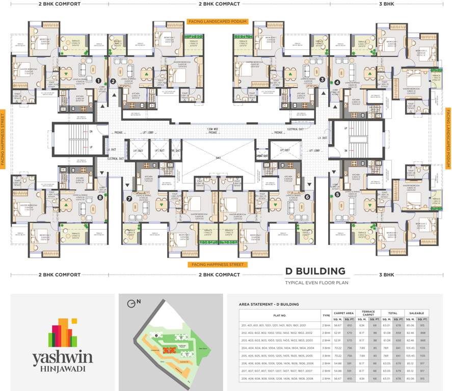  yashwin hinjawadi Images for Cluster Plan of Vilas Javdekar Yashwin Hinjawadi