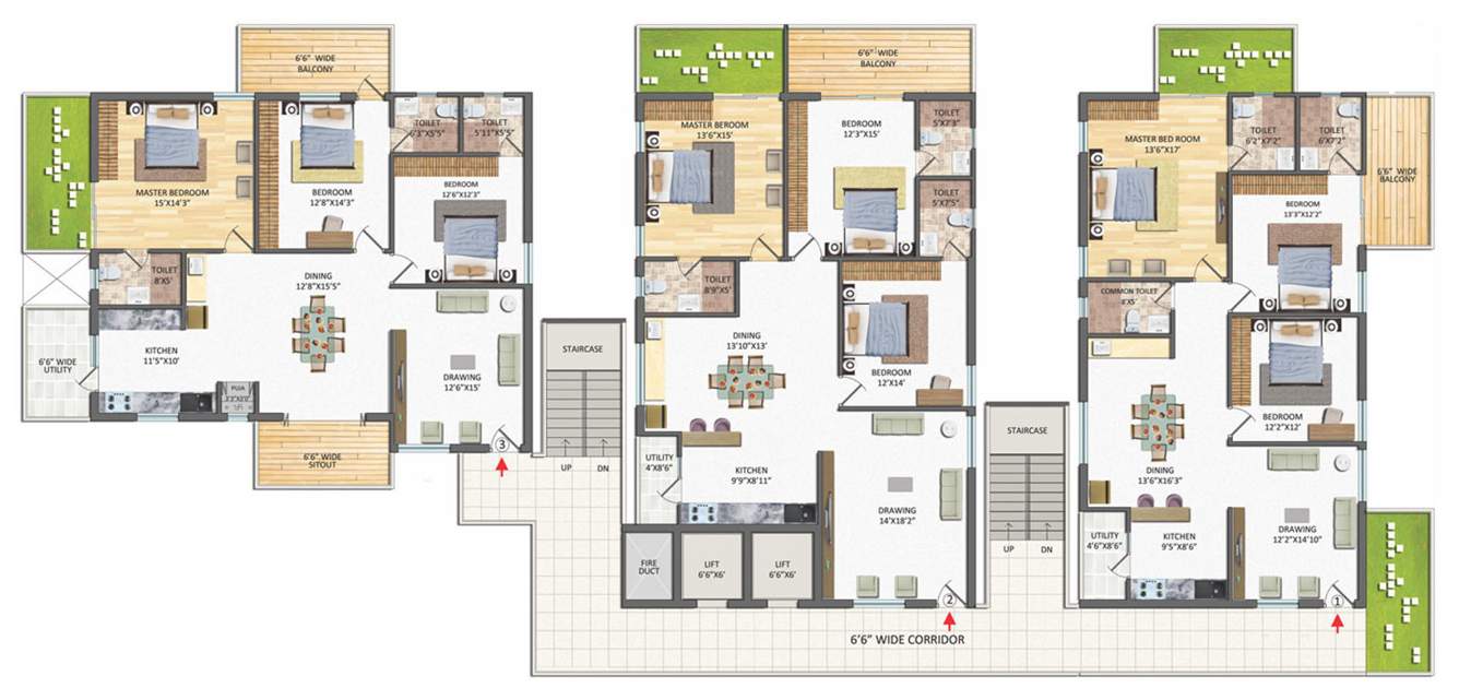 Images for Cluster Plan of Reliance Krishna Grandeur