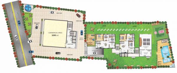 Images for Layout Plan of Reliance Krishna Grandeur