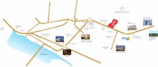Images for Location Plan of Reliance Krishna Grandeur