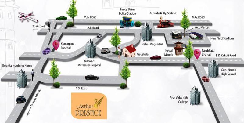 Images for Location Plan of Gajpati Astha Prestige