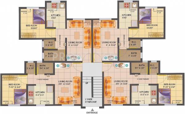 Images for Cluster Plan of Poddar Housing Samruddhi Complex