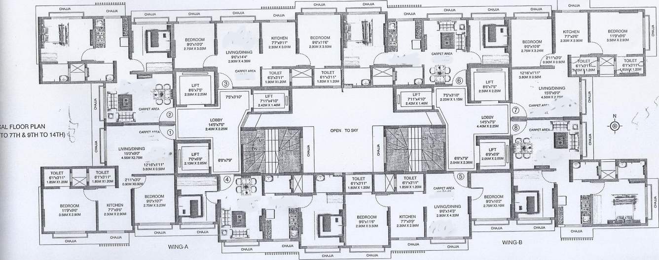 Images for Cluster Plan of Mahavir Gokul Residency