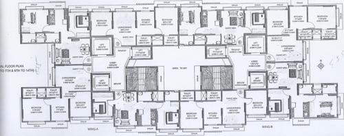 Images for Cluster Plan of Mahavir Gokul Residency Images for Cluster Plan of Mahavir Gokul Residency