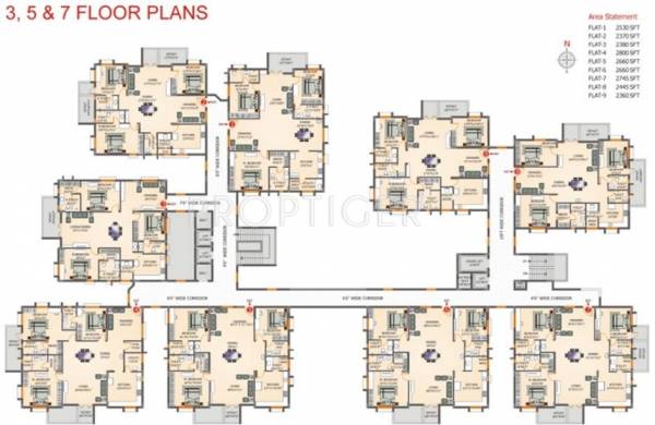 Images for Cluster Plan of Gowra Hallmark KSN Residency