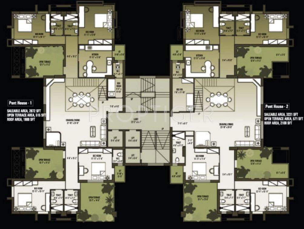 Images for Cluster Plan of Belani Moore Heights