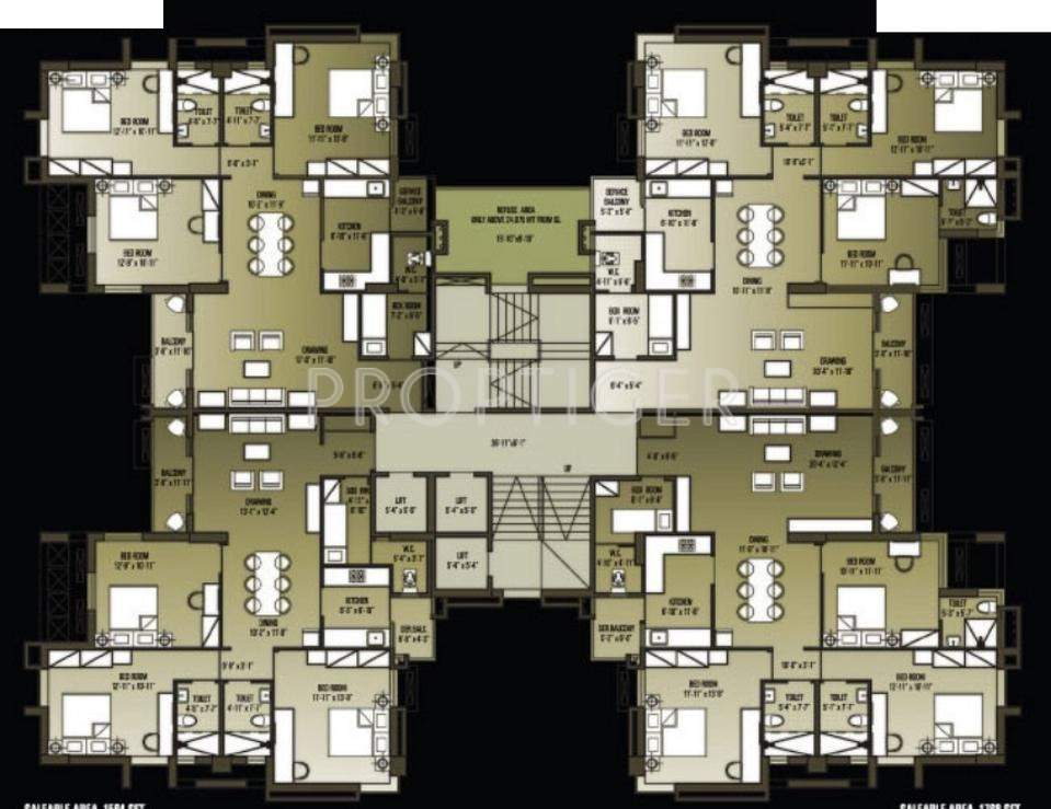 Images for Cluster Plan of Belani Moore Heights