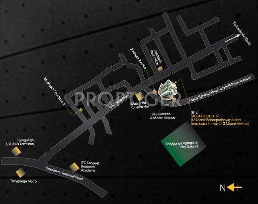 Images for Location Plan of Belani Moore Heights