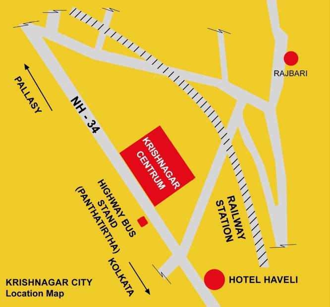  krishnagar-sentrum Images for Location Plan of Shristi Krishnagar Sentrum